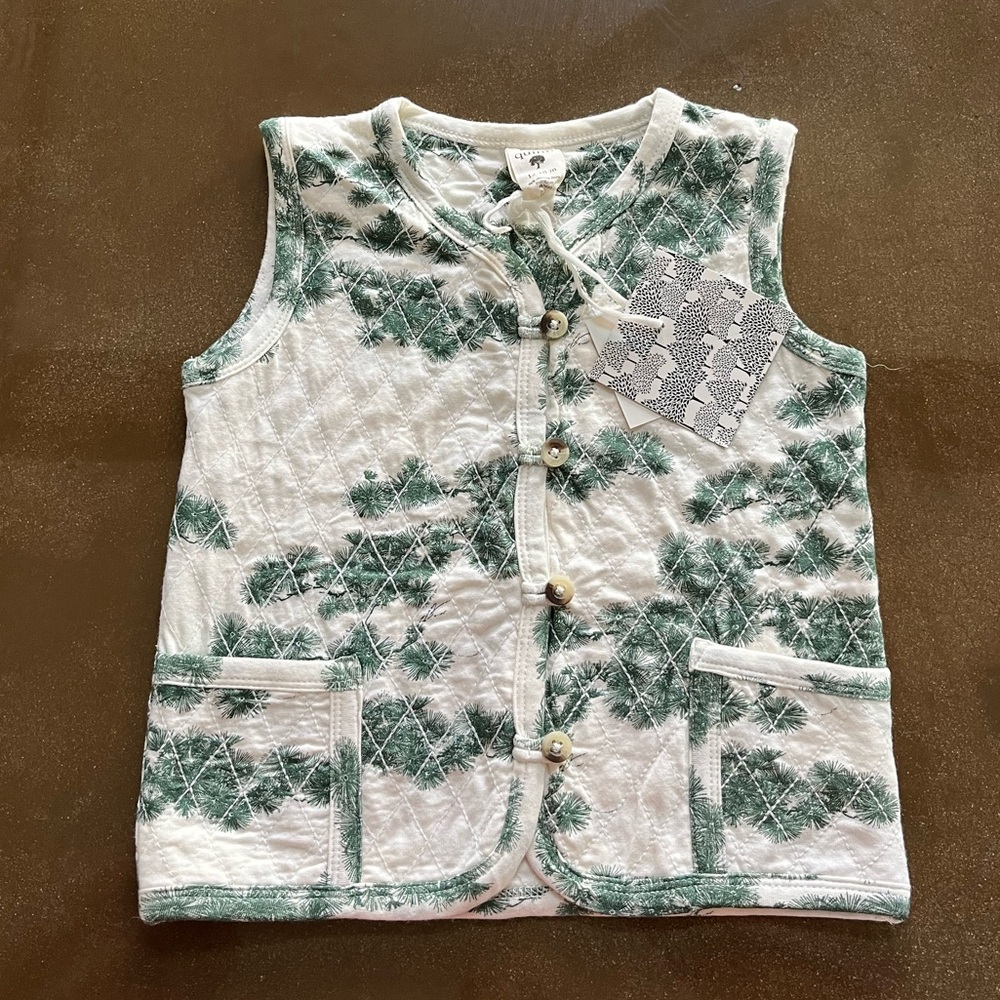 Kate Quinn, quilted vest 18-24 months NWT